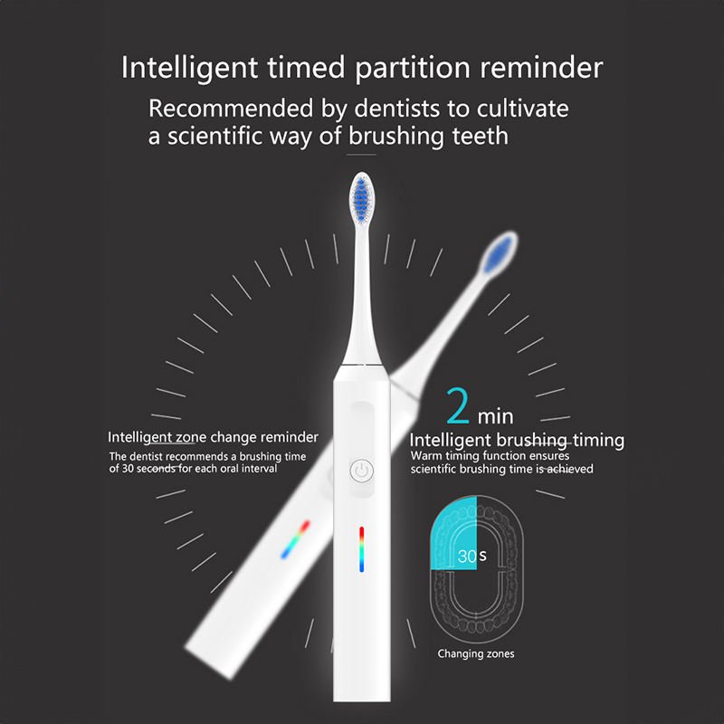 OEM IPX7 Wholesale Adult Rechargeable Customized Smart Sonic Electric Toothbrush With Travel case for Philips - Image 3