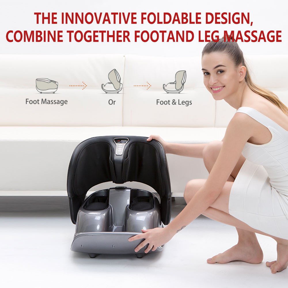 Darius Pressure Massage Roller Shiatsu Foot Massager Multifunction Kneading Vibrating Foot Massager Machine for Feet and Foot - Image 2