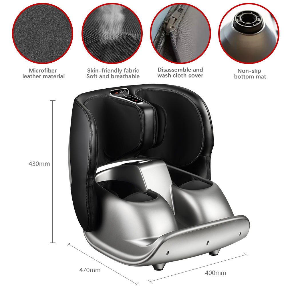Darius Pressure Massage Roller Shiatsu Foot Massager Multifunction Kneading Vibrating Foot Massager Machine for Feet and Foot - Image 3