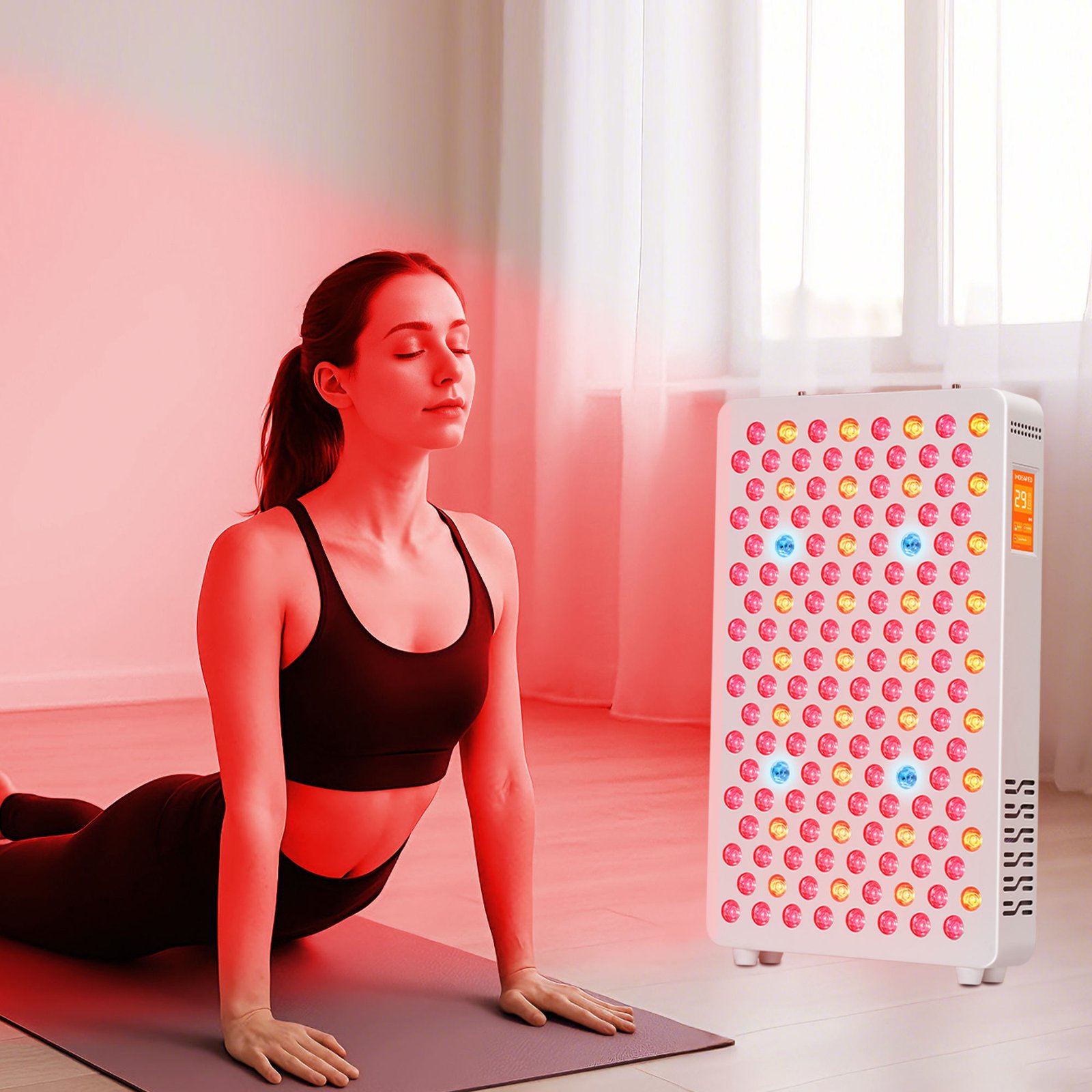 IDEATHERAPY RLPRO200MAX APP Controlled NIR LED Device Red Light Therapy Device Red Light Therapy Panel for Spa,Chinic,Hospital
