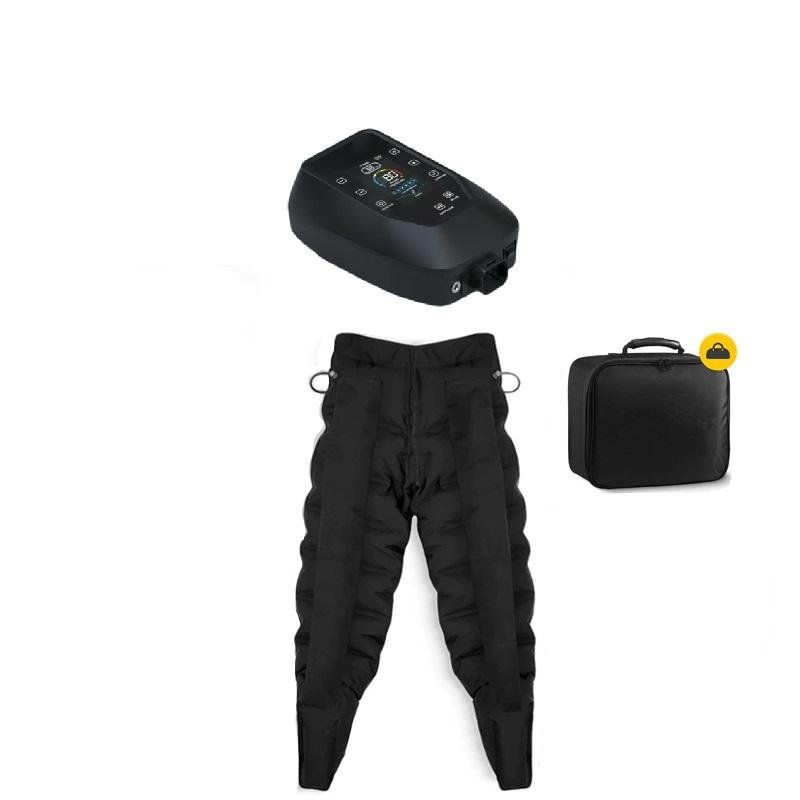 6 8 Chamber 5200mah Blood Circulation Therapy System Sports Recovery Massage Machine Leg Massager Air Compression Boots - Image 4