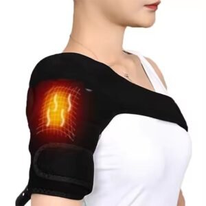 Cordless Infrared Red Light Therapy Heated Knee Massager Belt Pain Relief for Joints Elbow Shoulder Pads for Legs and Arms